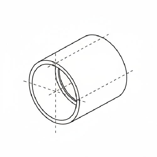 manchon simple pvc pression