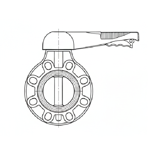 vanne papillon simple