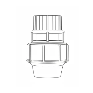 Raccord Femelle à Compression PE-28