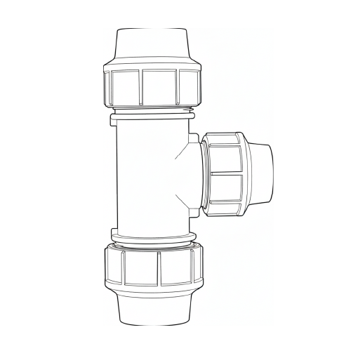 Té Réduit à Compression TEYRA-02