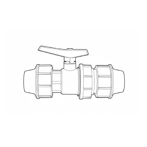 Vanne à Compression PE