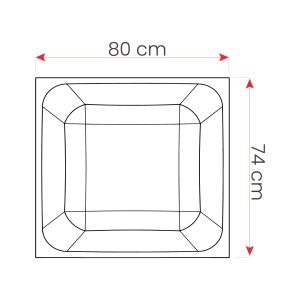Caisson de Coffrage DP004 pour Plancher Réticulé (80 x 74 x 30)-29