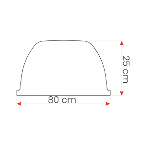 Caisson sur Système DP019 pour Plancher Réticulé (80 x 74 x 25)-28