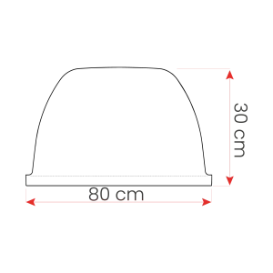 Caisson sur Système DP020 pour Plancher Réticulé (80 x 74 x 30)-28