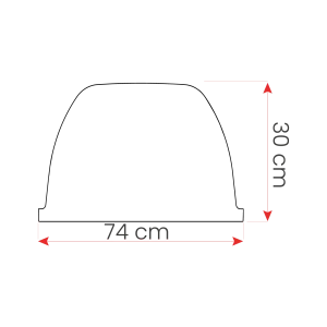 Demi Caisson sur Système DP024 pour Plancher Réticulé (40 x 74 x 30)-28