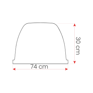 Demi Caisson sur Système DP025 pour Plancher Réticulé (40 x 74 x 35)-28