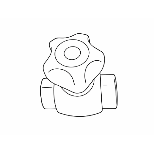 Robinet Cylindrique PPR Poignet Plast